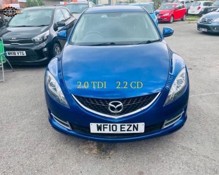 MAZDA 6 2,0 TD 2,2 CD გვაქვს დიზელი