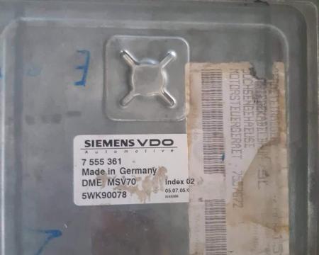 ძრავის კომპიუტერი ე90-ის MSV70