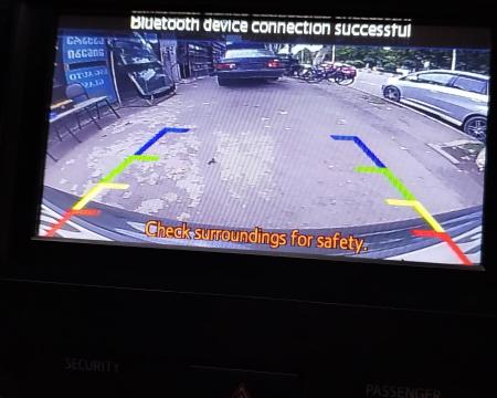 უკანა ხედვის კამერის მონტაჟი