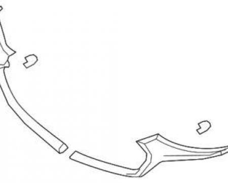 2019-2022 MAZDA 3/ ორიგინალი, ბამპერის მოლდინგი ნიკელის,, მარჯვენა და მარცხენა.
