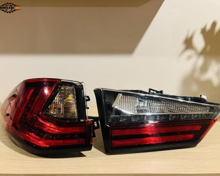 უკანა კრილოს და საბარგულის ფარები