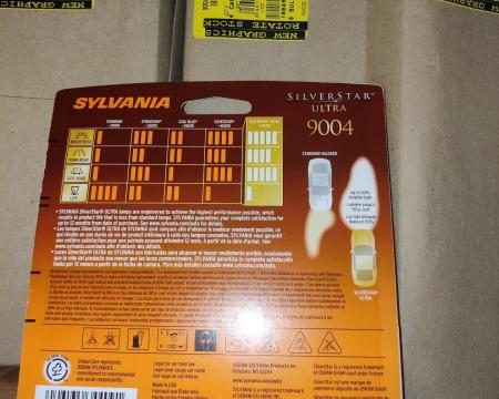 Osram Sylvania-ს ორიგინალი ახლო და შორი ხედვის ნათურები აშშ-დან