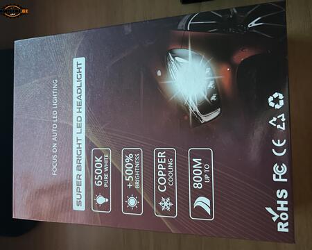 Led headlight თავსებადია ყველა მოდელთან