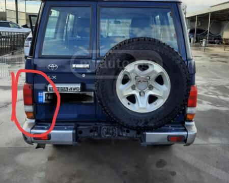 Toyota LC 70-ის უკანა ფარი