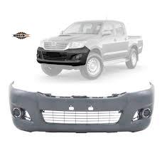 TOYOTA HILUX 2012-2014 წინა ბამპერი ბადიანად და ხუფებით