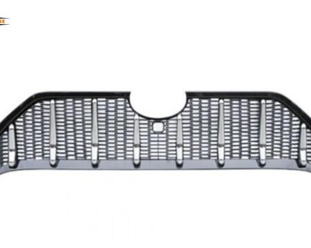 ცხაურა, აბლიცოვკა...Fits 2019 2020 Toyota Rav4 Maserati style Chrome Trim Front Bumper Grille Grill