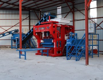 PRS 400 – ბლოკისა და ქვაფენილის ნახევრად ავტომატური დანადგარი