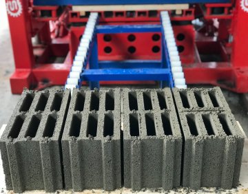 PRS 400 – ბლოკისა და ქვაფენილის ნახევრად ავტომატური დანადგარი