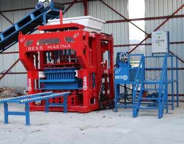 PRS 400 – ბლოკისა და ქვაფენილის ნახევრად ავტომატური დანადგარი
