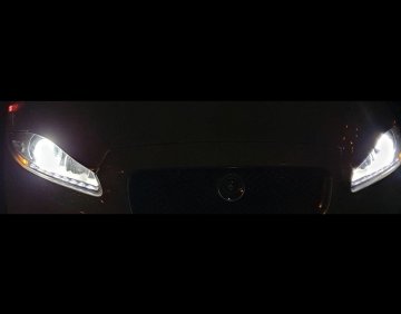  Jaguar Xj X351 xenon headlights, ფარები