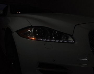  Jaguar Xj X351 xenon headlights, ფარები