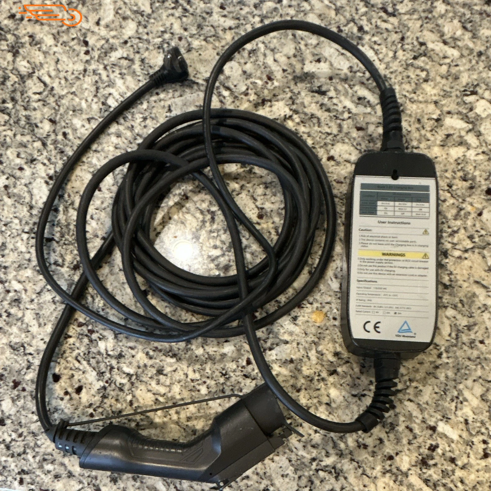 დამტენი მოწყობილობა Level 1+2 EV Charger  ბათუმში 