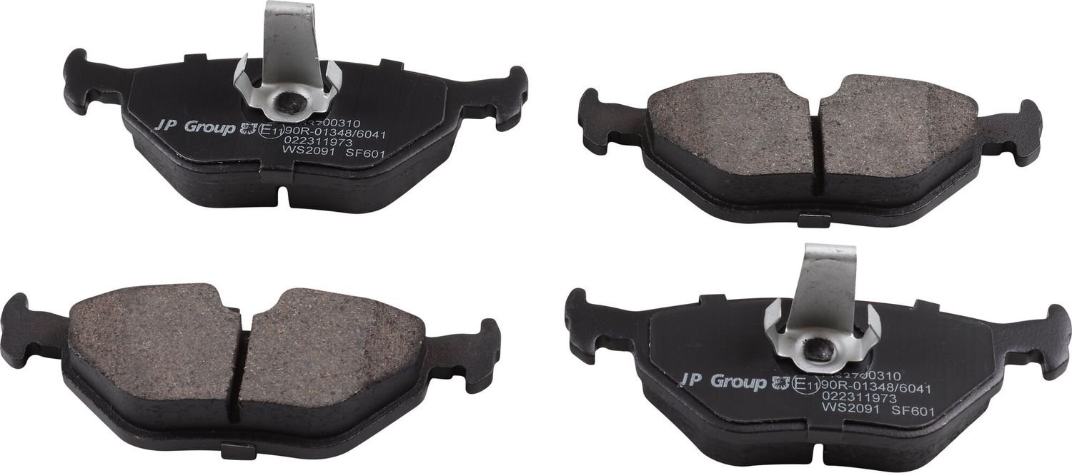 Rear brake pads for BMW E39 / E46, JP Group 1463700310