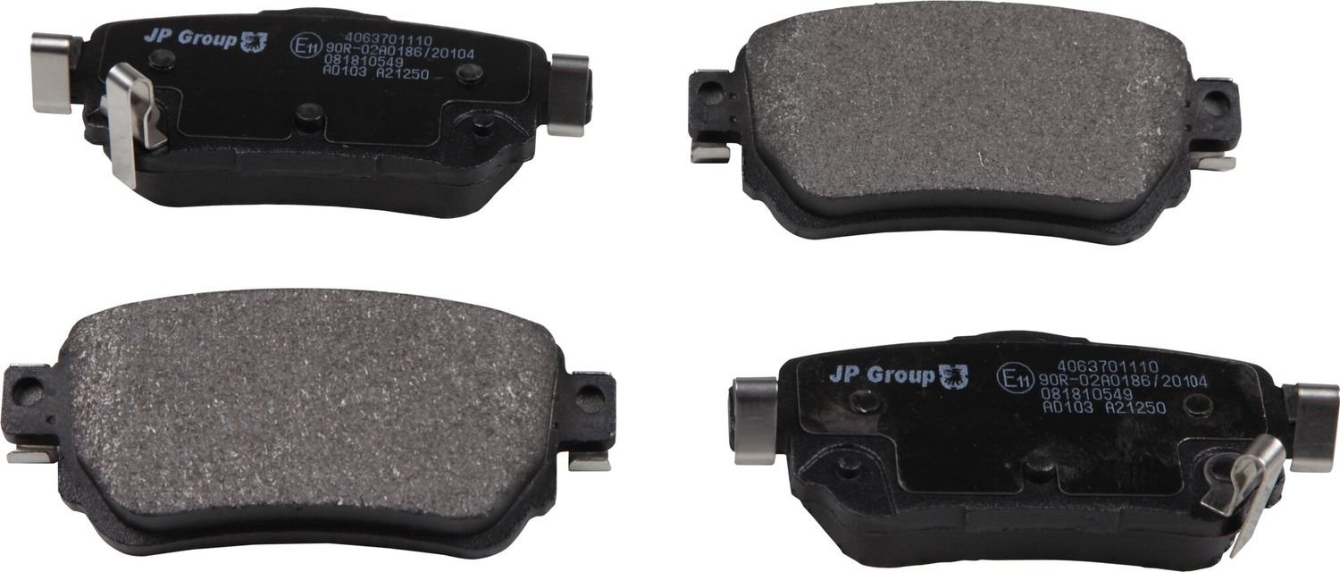 ხუნდები უკანა Nissan Qashqai / X-Trail, JP Group 4063701110