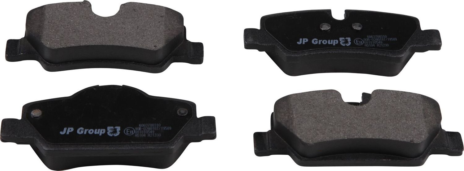 Rear brake pads for Mini Cooper, JP Group 6063700310