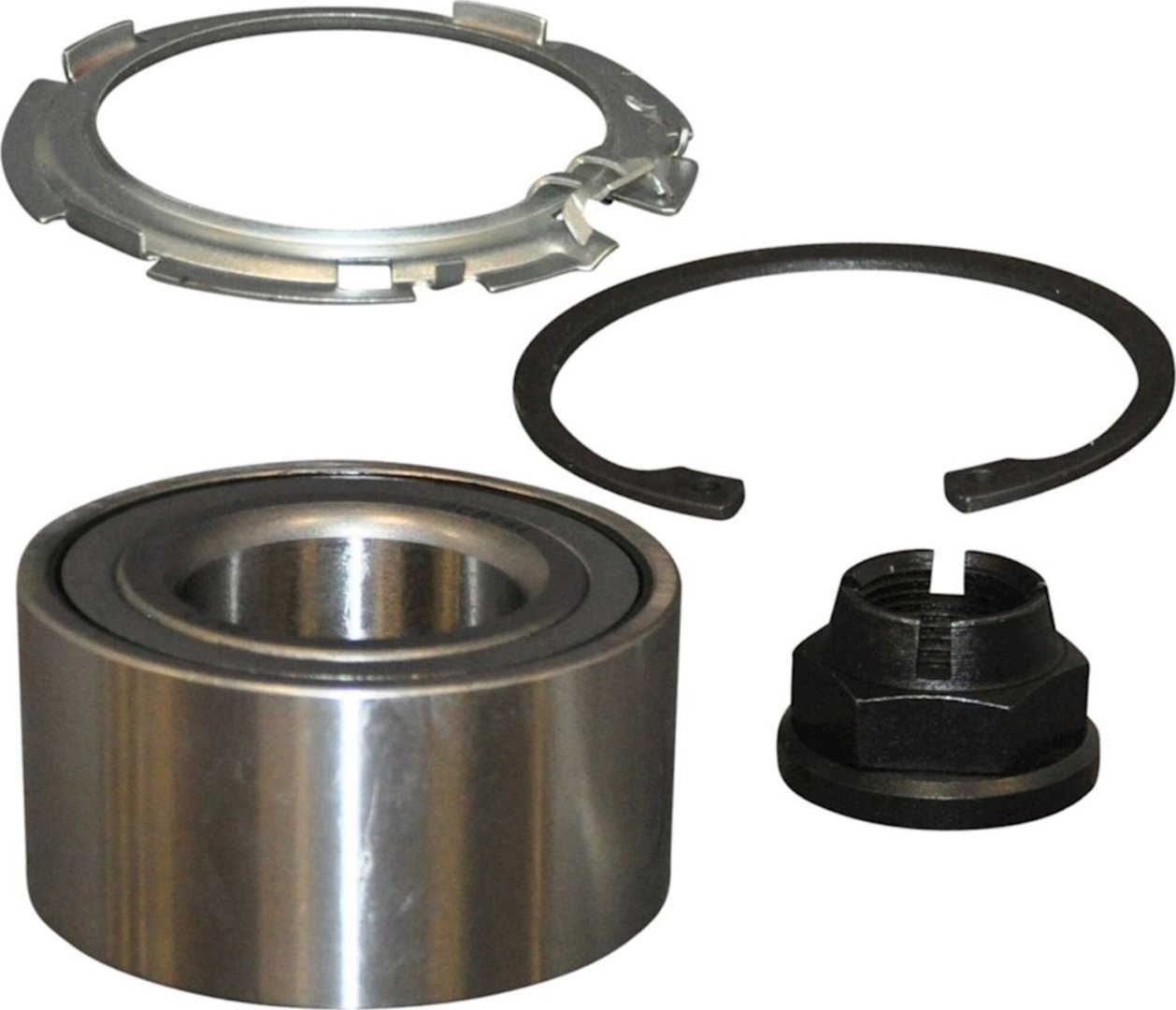 Front wheel hub / bearing for Nissan Micra / Note, JP Group 4341301410