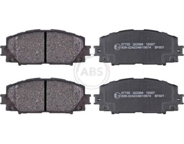 Тормозные колодки спереди для Toyota Prius 2009+, ABS 37755