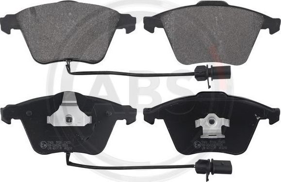 სამუხრუჭე ხუნდი წინა Audi A4,A6, ABS 37428